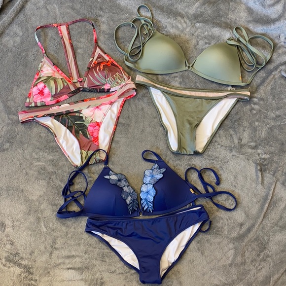 PINK Victoria's Secret Other - Bundle of 3 Vintage Pink Victoria’s Secret bikini